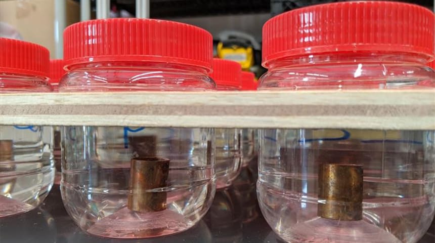 coupon testing jars