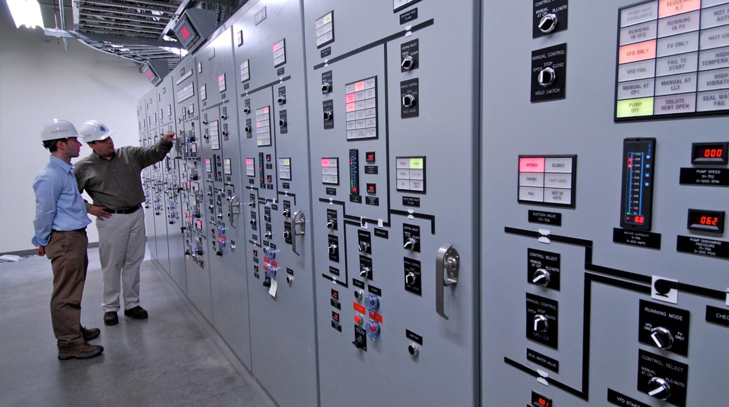control panel