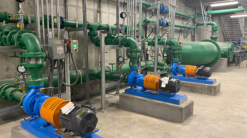 Ozark Point Water Treatment Plant in little rock, Arkansas designed by Carollo Engineers