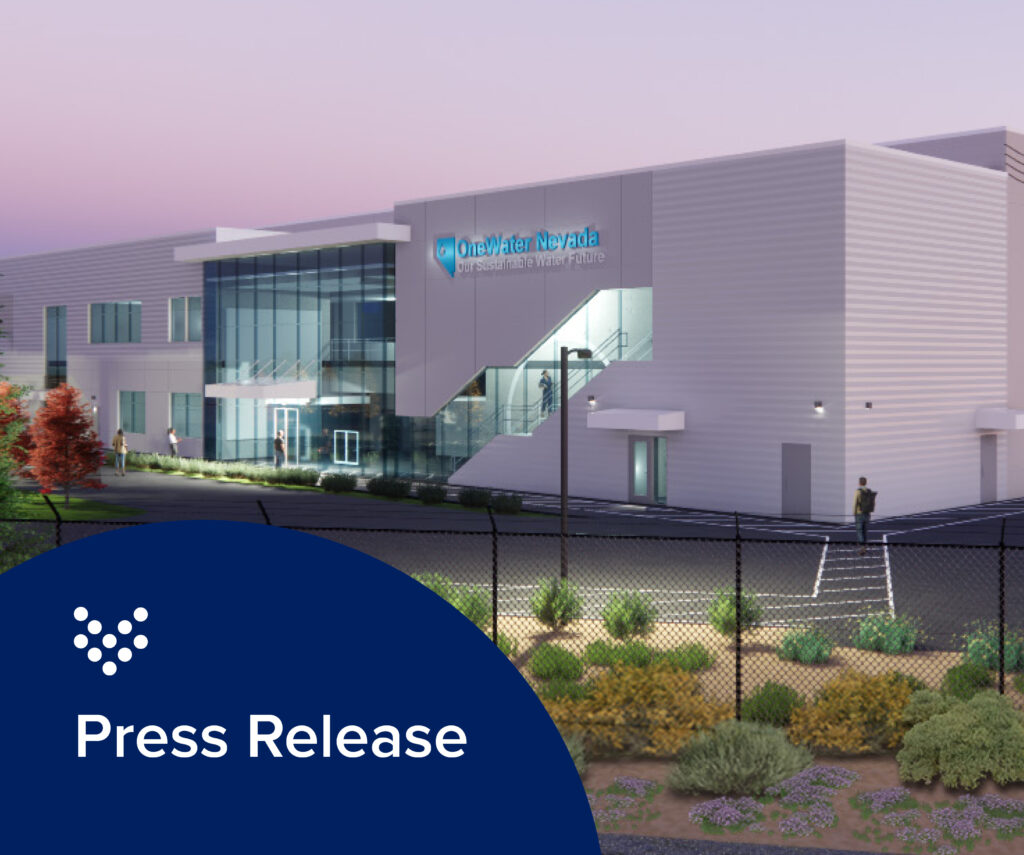 Carollo Engineers to manage construction of Nevada’s first water purification and reuse facility Thumbnail Image